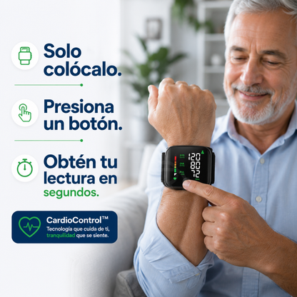 CardioControl™ - Monitorea tu salud cuando lo necesites.
