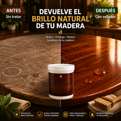 RenovaWood™ - Recupera el color natural de cada veta.
