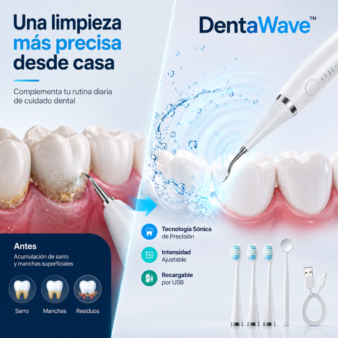 DentaWave™ - Cuida tu sonrisa con precisión y suavidad.