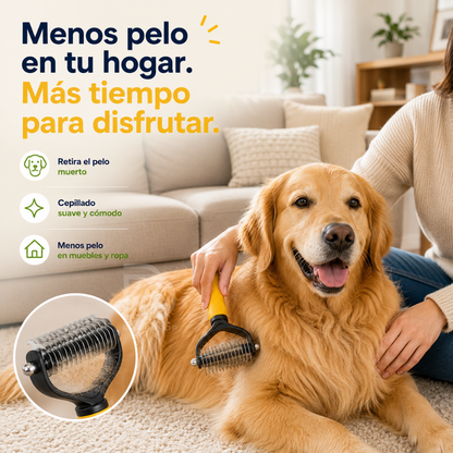 PetBrush Roller™ - Tu mascota más cómoda en cada cepillado.