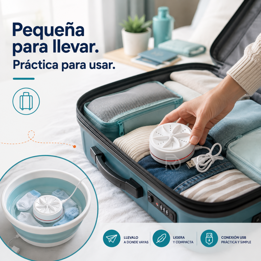 MiniWash™ - La mini solución para tus lavados del día a día.