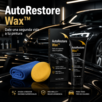 AutoRestore Wax™ - Dale una segunda vida a tu pintura.