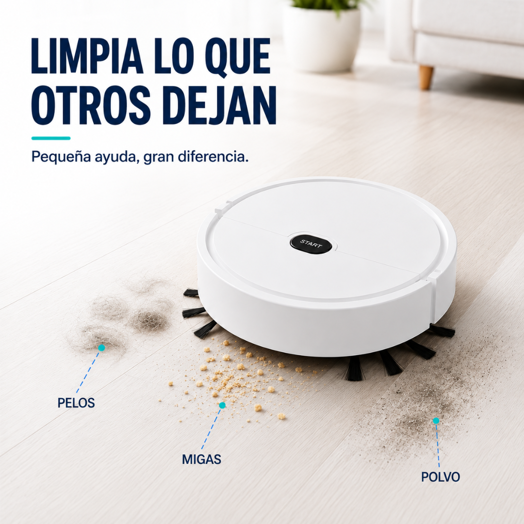 HomeClean Bot™ - Tu casa limpia sin perder tu tiempo.