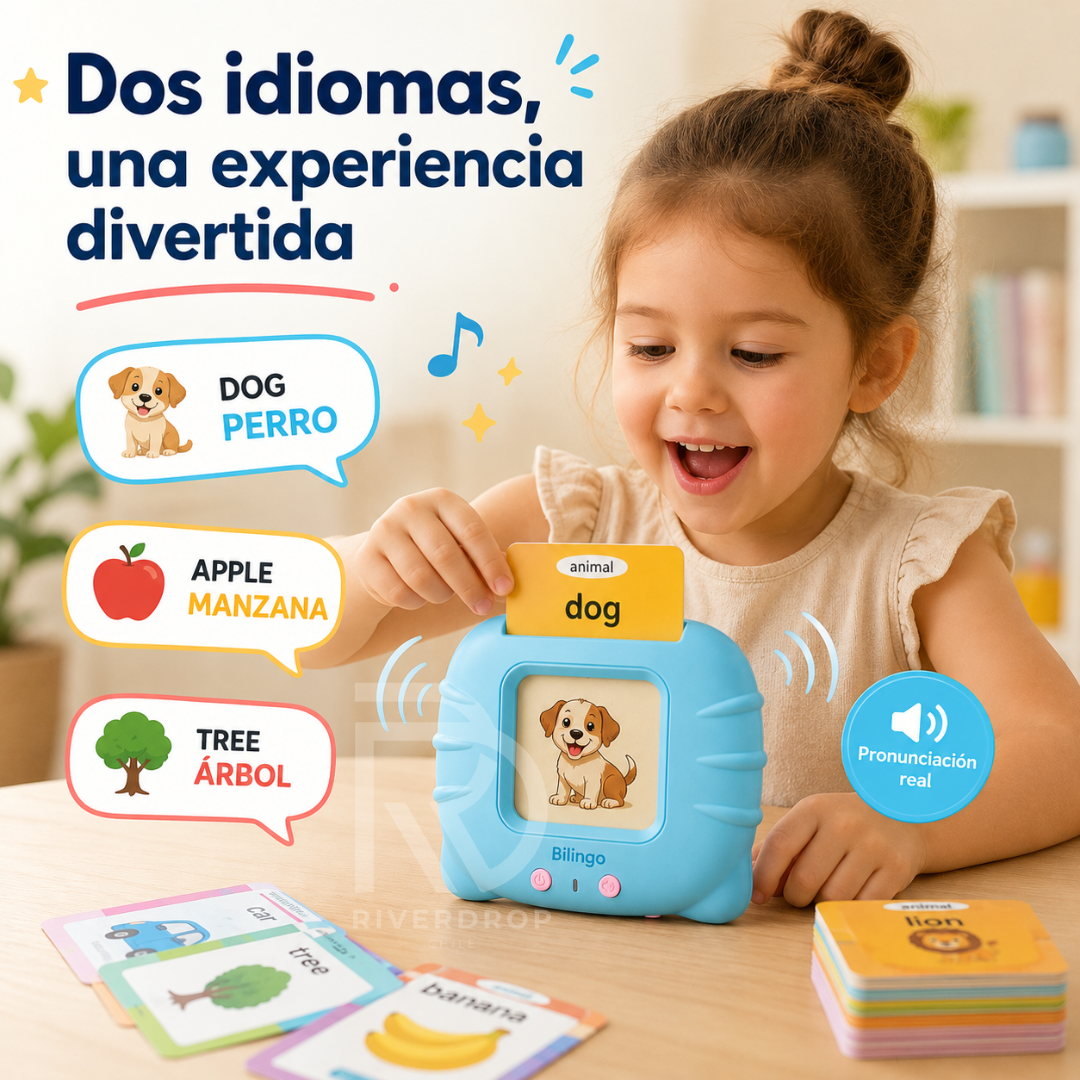 Bilingo™ - Escucha, aprende y sonríe.