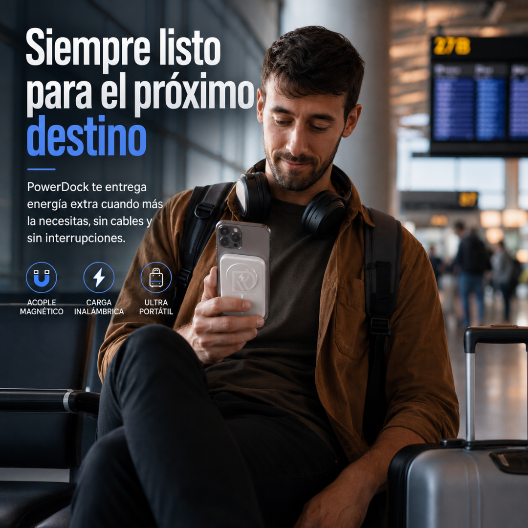 PowerDock™ - Poder portátil sin límites.