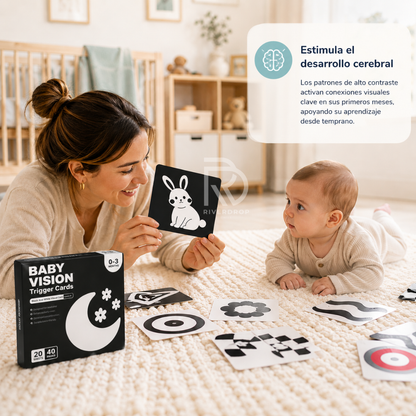 BabyFocus™ - Ayuda a estimular su visión desde los primeros días.