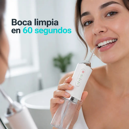 SmileJet™ - Adiós a los restos entre dientes.