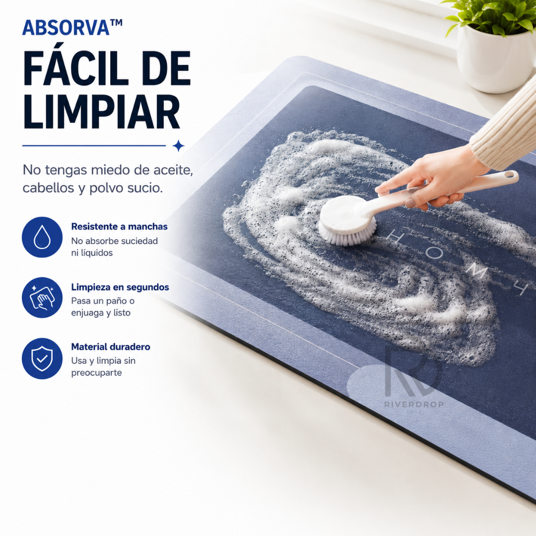 Absorva™ - Absorbe rápido, protege siempre.