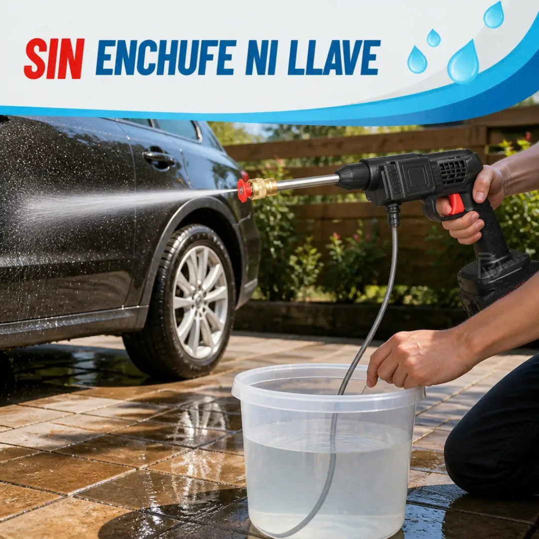 AquaBlast™ - Tu auto impecable en minutos.