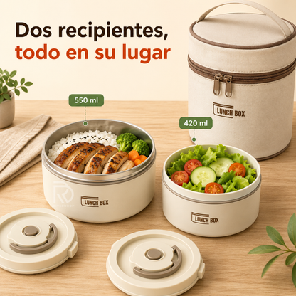 DuoLunch™ - La forma práctica de llevar comida casera todos los días.