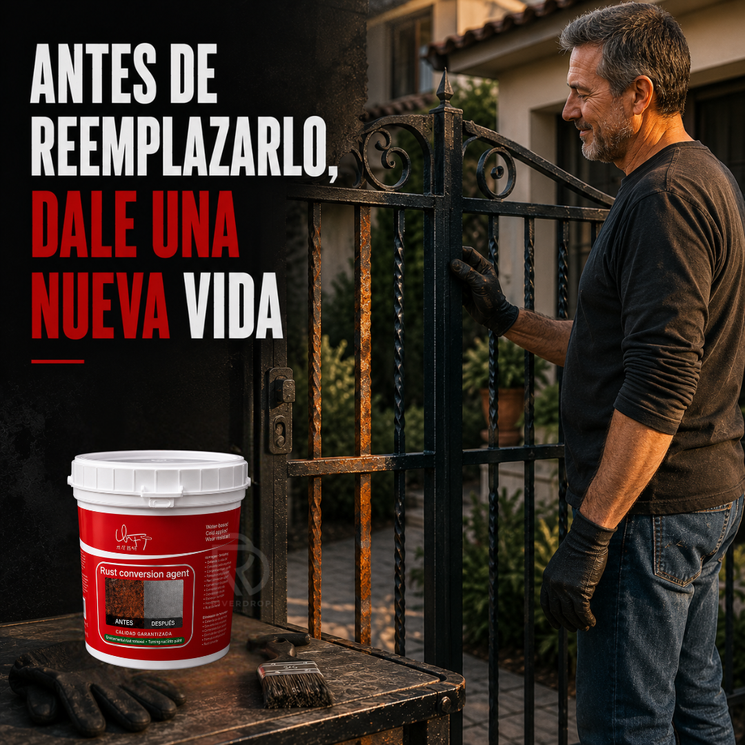 RenovaMetal™ - Dale una nueva vida a tus metales oxidados.