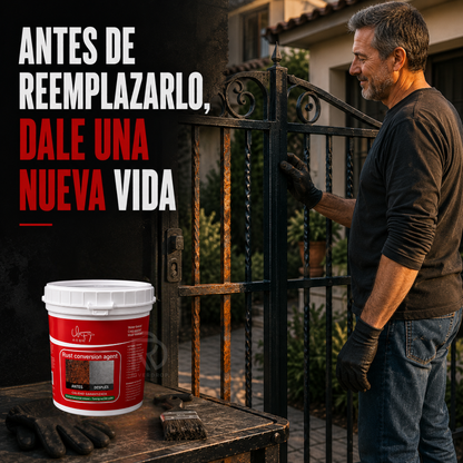 RenovaMetal™ - Dale una nueva vida a tus metales oxidados.