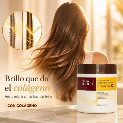 Flower Secret™ - El colágeno que tu pelo estaba pidiendo.