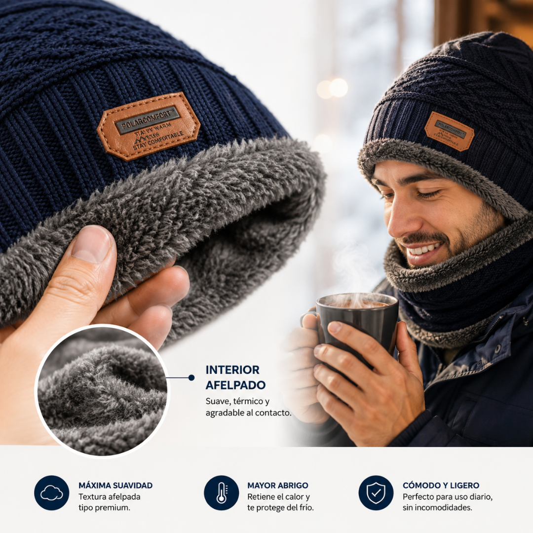 PolarComfort™ - El invierno se disfruta cuando estás bien protegido.