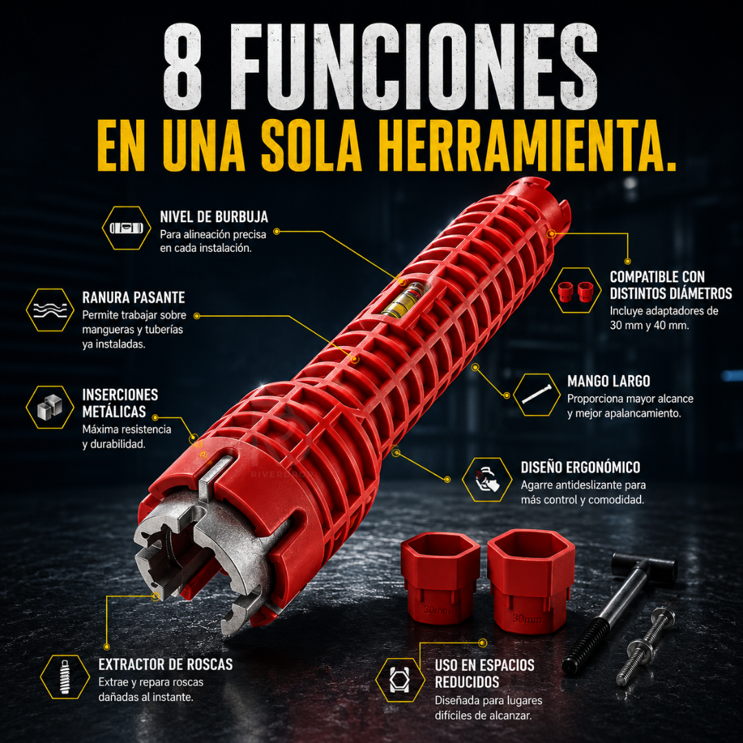 MultiGrip Gasfiter™ - Una sola herramienta para todo el trabajo.