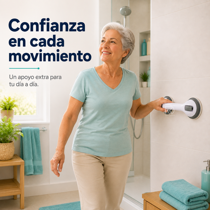 SafeGrip™ - Un punto de apoyo justo donde más lo necesitas.