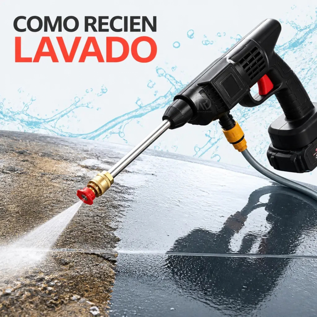 AquaBlast™ - Tu auto impecable en minutos.