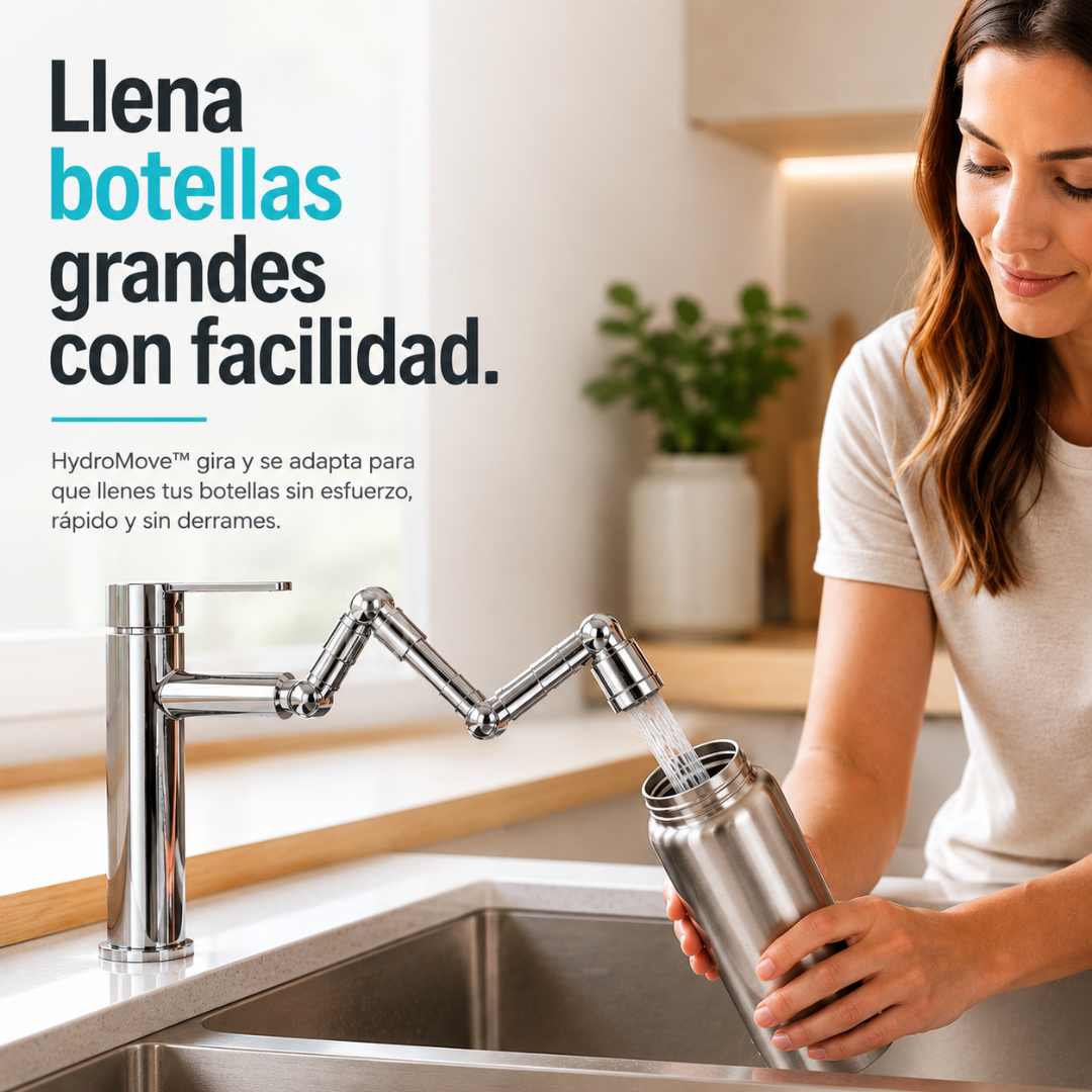 HydroMove™ - Lleva el agua exactamente donde la necesitas.