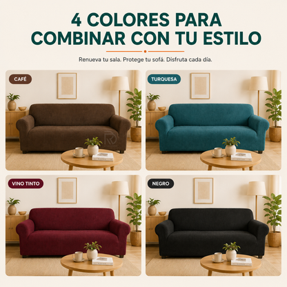 SofaGuard™ - Renueva tu sala con una sola funda.