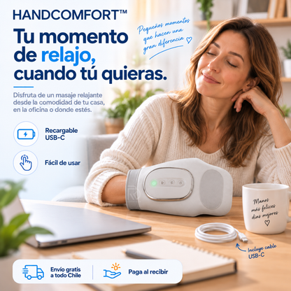 HandComfort™ - Dale a tus manos el descanso que se merecen.