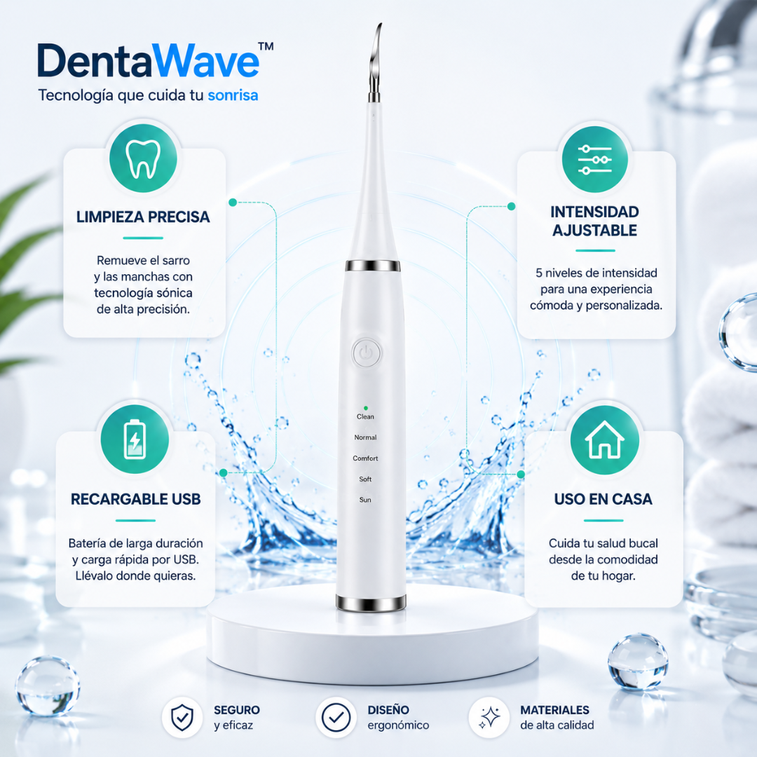 DentaWave™ - Cuida tu sonrisa con precisión y suavidad.