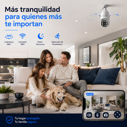 SafeVision 360™ - Protección completa sin instalaciones complicadas.