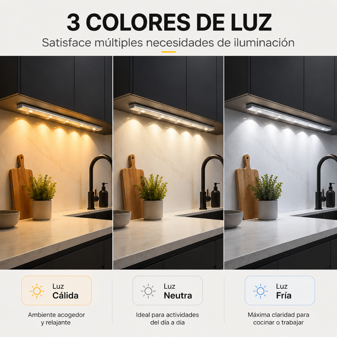 GlowLine LED™ - Una luz elegante que transforma cualquier espacio.