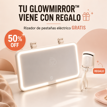 GlowMirror™ - La luz que te faltaba para ese último retoque.