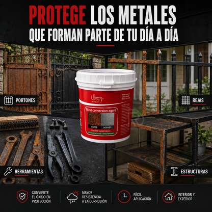 RenovaMetal™ - Dale una nueva vida a tus metales oxidados.