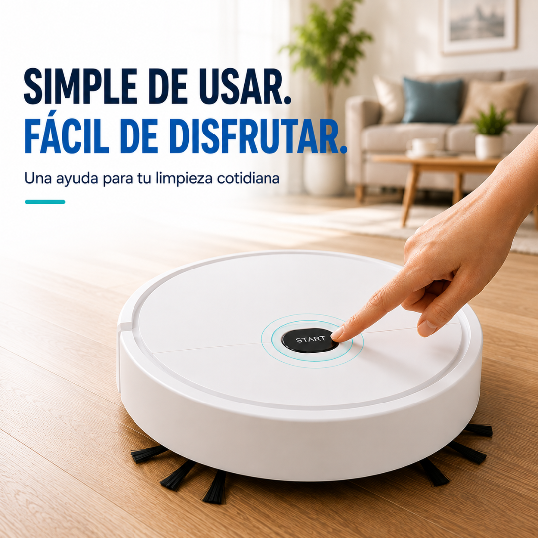 HomeClean Bot™ - Tu casa limpia sin perder tu tiempo.