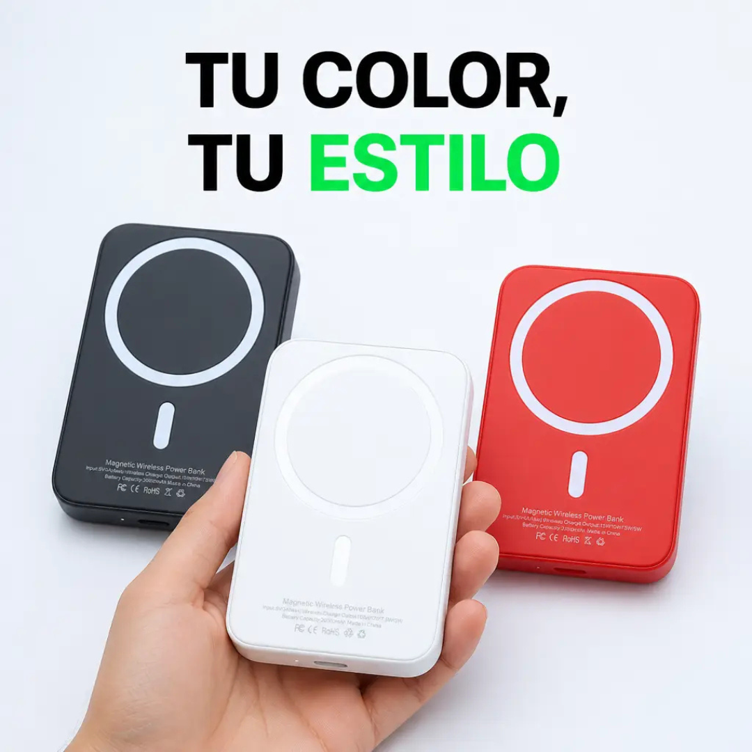MagPower™ - Tu carga, siempre contigo.