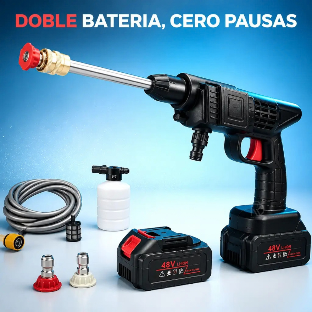 AquaBlast™ - Tu auto impecable en minutos.