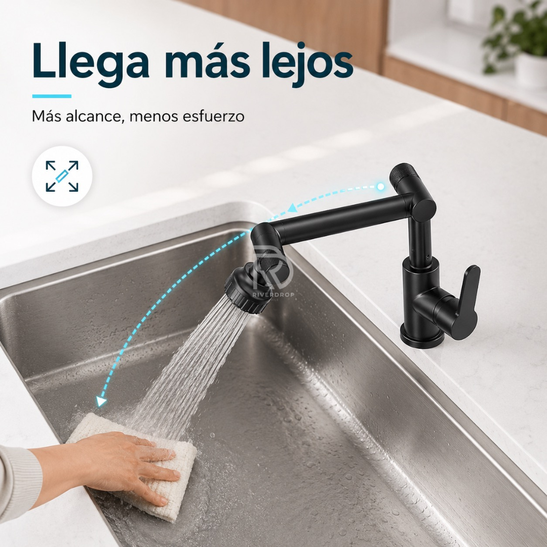 HydroFlex™ - El agua llega donde tú quieras