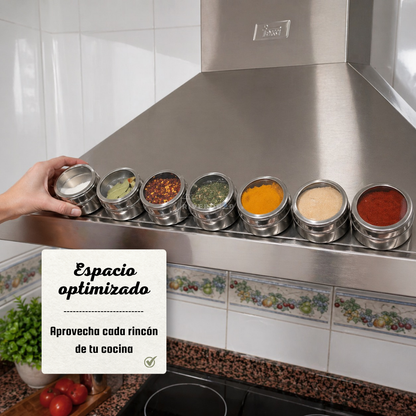 SteelSpice™ - Organiza, cocina, disfruta.