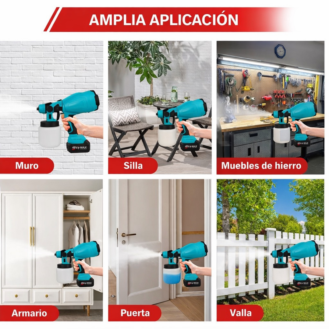 PaintPro™ - Pinta más rápido y sin cables en cualquier espacio