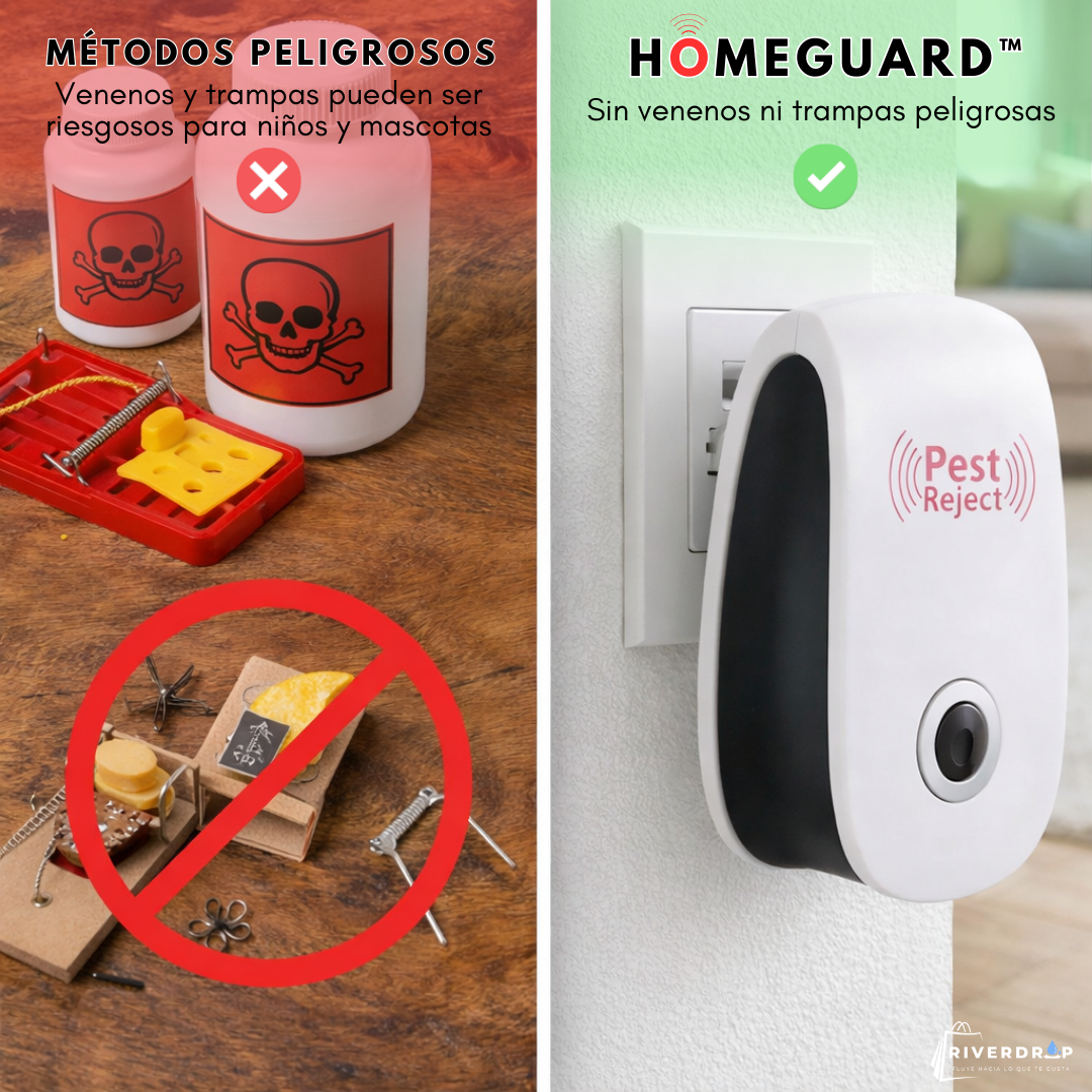 HomeGuard™ - Mantén tu hogar protegido de plagas sin riesgos