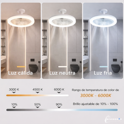 BreezeLight™ - Ilumina tu espacio, refresca tu ambiente