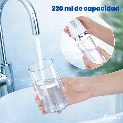 HydroClean™ - Remueve suciedad oculta entre dientes y encías