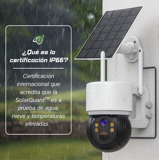 SolarGuard™ – Protección 24/7 con energía del sol