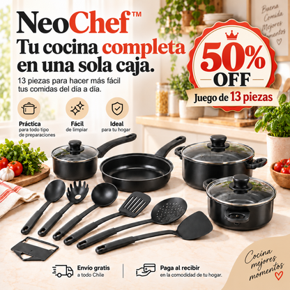 NeoChef™ - Tu cocina completa en una sola caja.