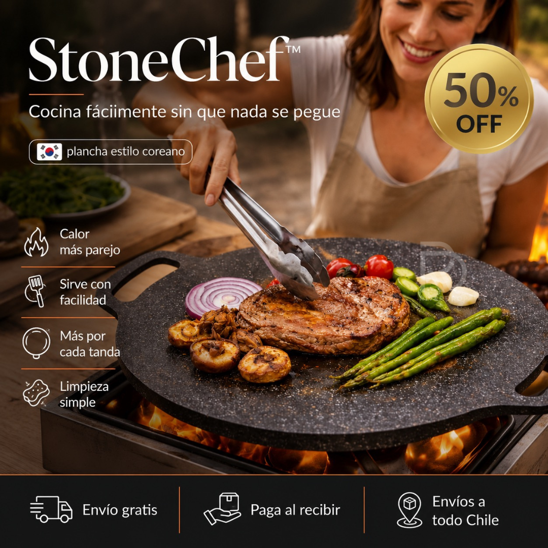 StoneChef™ - Cocina fácilmente sin que nada se pegue