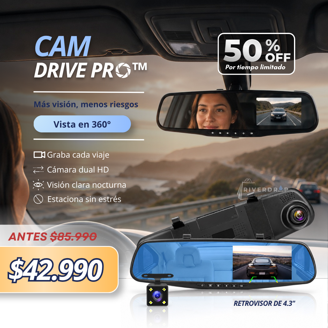 CamDrive Pro™ - Más visión, menos riesgos