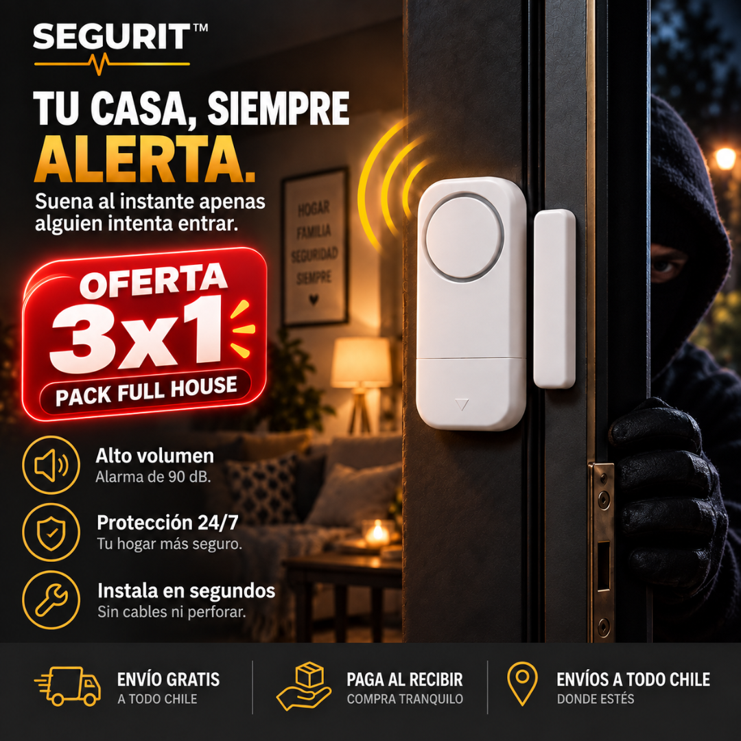 Segurit™ - Tu casa, siempre alerta.