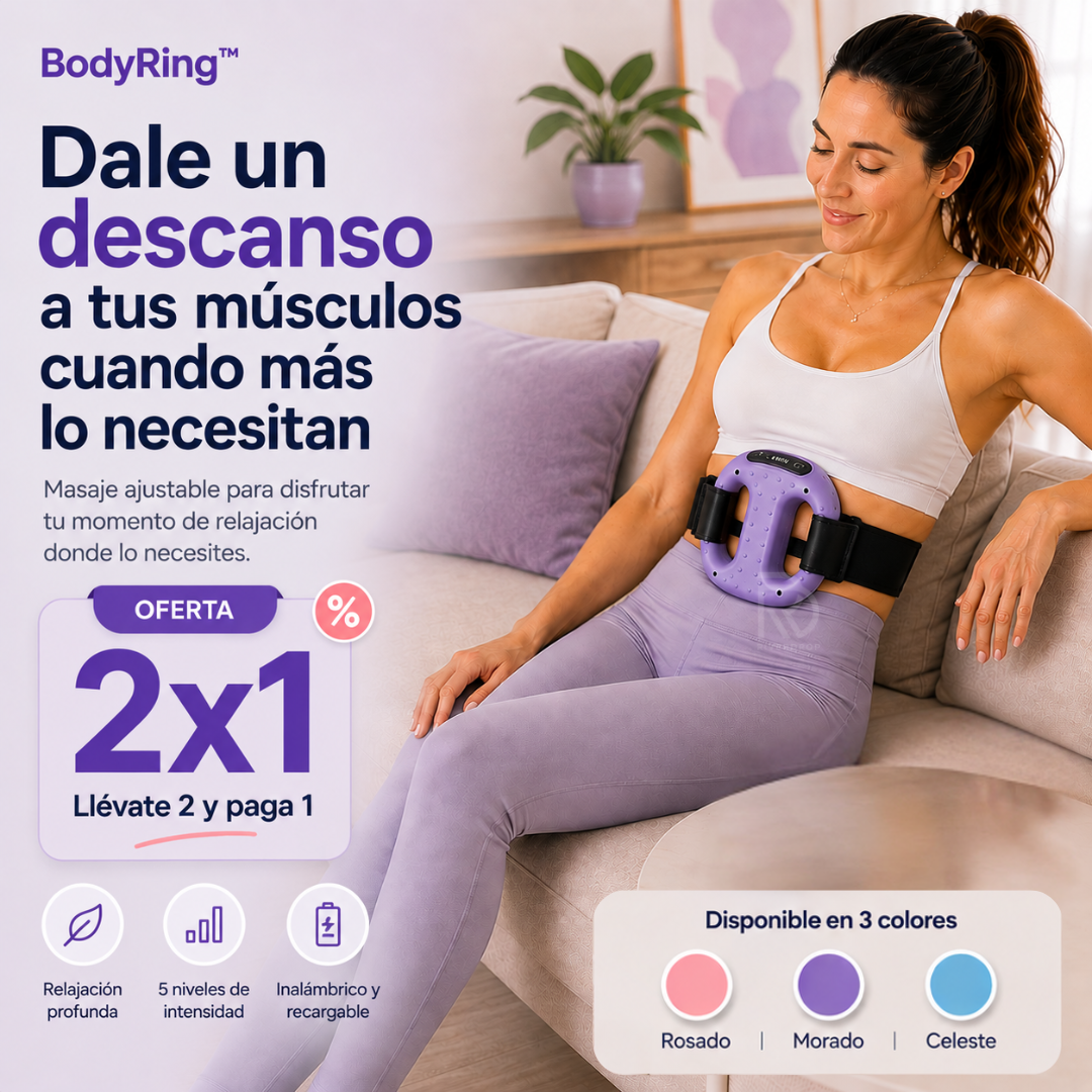 BodyRing™ - Dale un descanso a tus músculos cuando más lo necesitan.