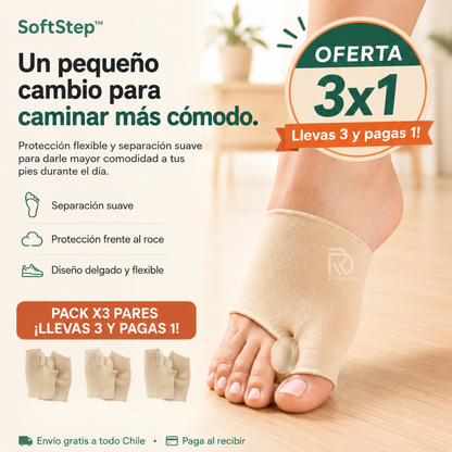 SoftStep™ - Un pequeño cambio para caminar más cómodo.