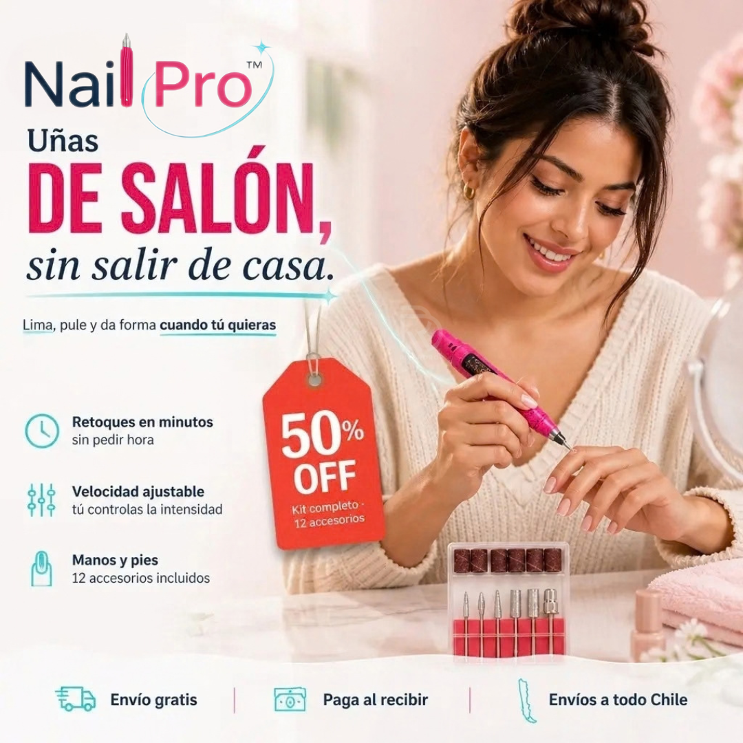 NailPro™ - Uñas de salón, sin salir de casa.