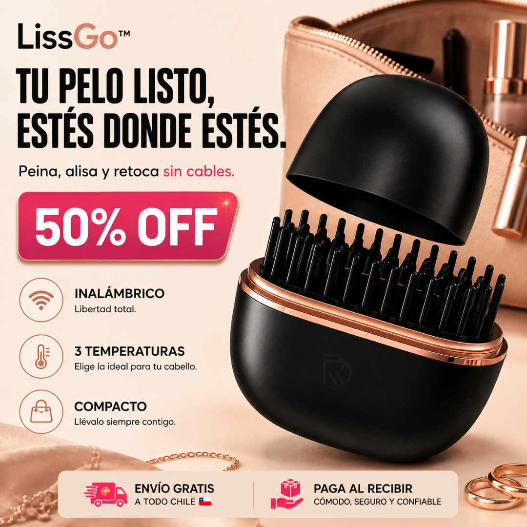 LissGo™ - Tu pelo listo, estés donde estés.