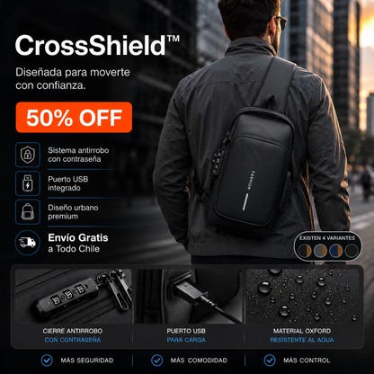 CrossShield™ - Diseñada para moverte con confianza.