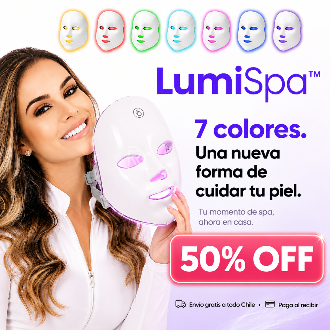 LumiSpa™ - 7 colores. Una nueva forma de cuidar tu piel.