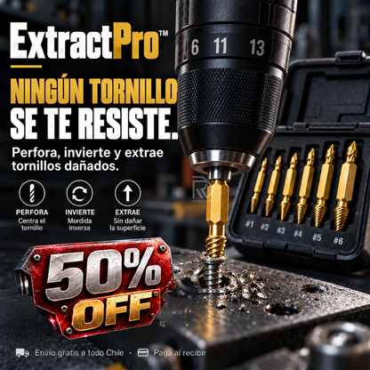 ExtractPro™ - Ningún tornillo se te resiste.